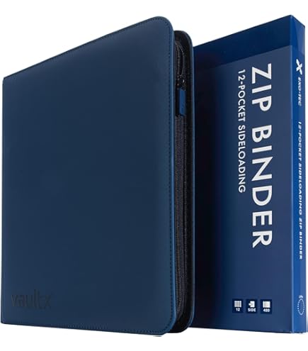 Amazon.com: Ultimate Guard Zipfolio 480 – 24 Pocket XenoSkin